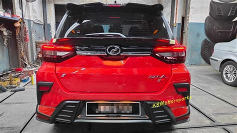 Perodua Ativa Gear Up Body Kit Spoiler Johor Bahru