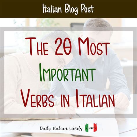 Italian Verbs Italian Vocabulary Italian Phrases Conjugation Chart