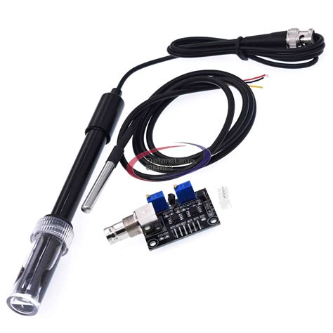 Liquid Ph Value Detect Sensor Module Ph Electrode Probe Bnc For