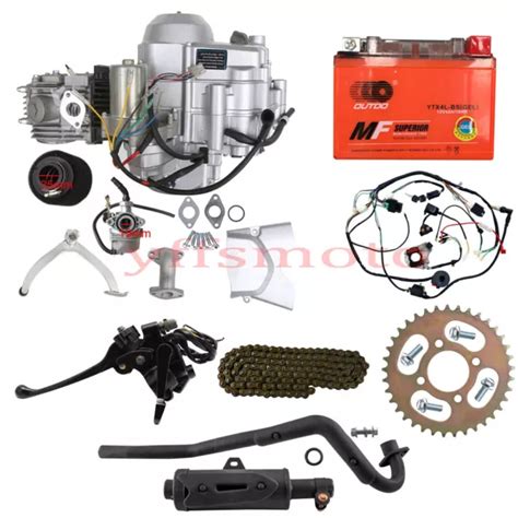 Cc Engine Motor Semi Auto W Reverse For Atv Quad Wheeler Taotao