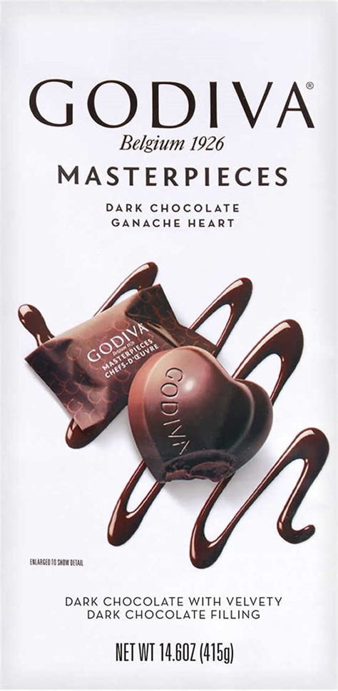 Godiva dark chocolate Ganache Hearts 14.6 oz package Nepal | Ubuy