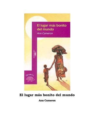 Calam O Libro El Lugar Mas Bonito Del Mundo