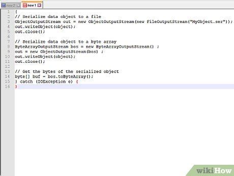 How To Serialize An Object In Java Steps With Pictures