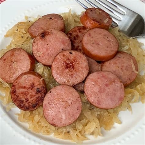 Kielbasa and Sauerkraut - Plowing Through Life