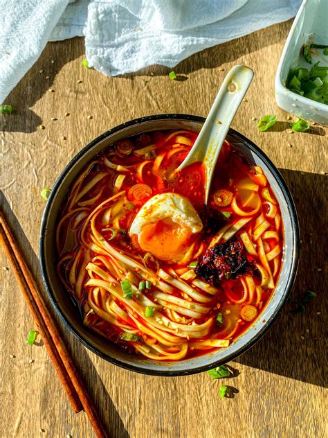 Spicy Udon Noodle Soup