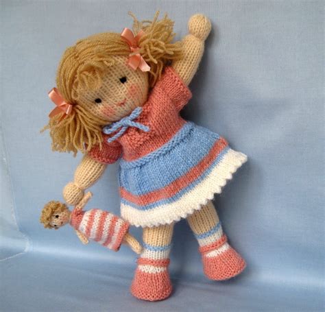 12 Knitted Doll Patterns The Funky Stitch