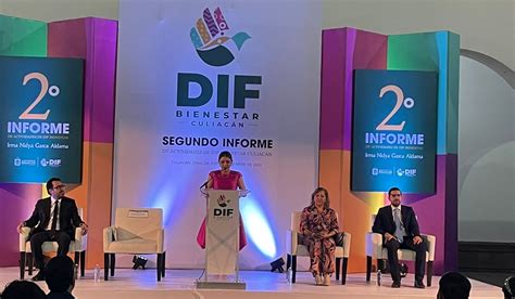 Irma Nidya Gasca Rinde Segundo Informe Al Frente De Dif Culiac N