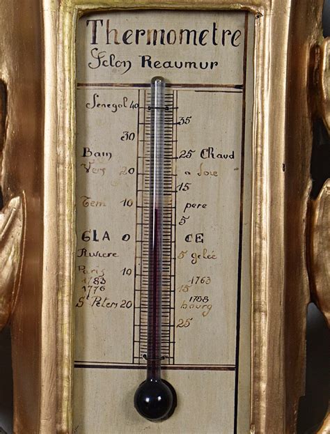 Proantic Th Century Barometer Thermometer From The Louis Xvi Period