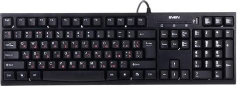 Мембранная клавиатура Sven Standard 304 USB+HUB купить по низкой цене ...