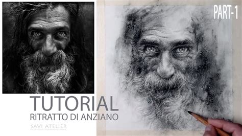 Come Disegnare Un Volto Anziano Tutorial Disegno Realistico A