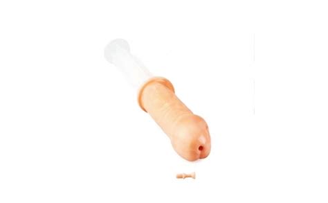 Penis Shaped Jello Shot Syringe Gag Party Flavor