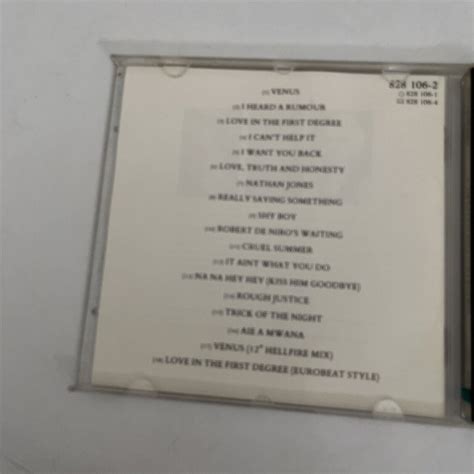 Bananarama The Greatest Hits Collection Cd 1988 Retro Unit