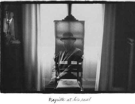 Ren Magritte By Duane Michals