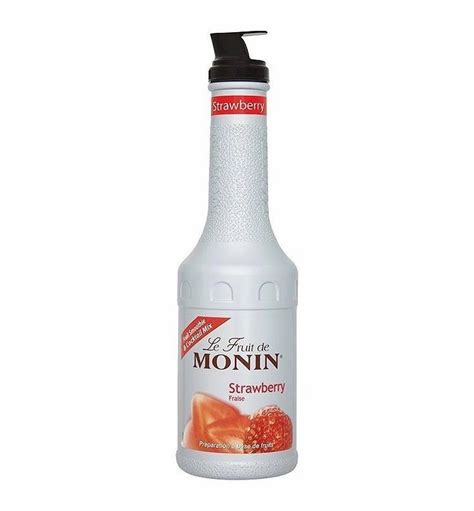 250 Ml Monin Strawberry Puree 1ltr At Rs 1115 Bottle In Vasai Virar Id 23273766497