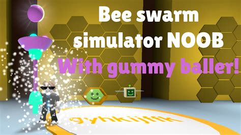 Bee Swarm Simulator Noob But With Gummy Baller And Digital Bee