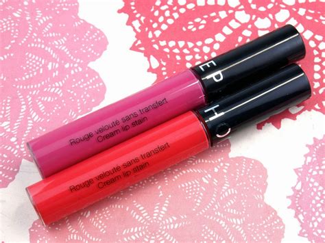 Sephora Collection Cream Lip Stain In 07 Cherry Blossom And 09