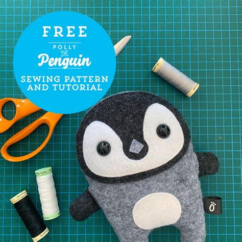 Free Penguin Sewing Pattern Printable Free Printable Templates