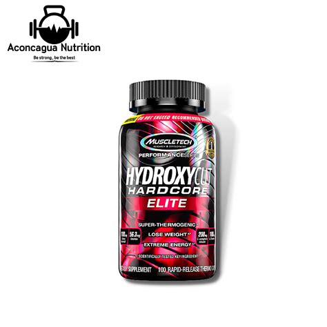 New Hydroxycut Hardcore Elite Caps Aconcagua Nutrition