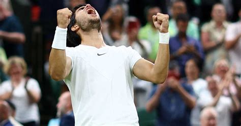 Carlos Alcaraz Califica Por Primera Vez A Cuartos De Final En Wimbledon