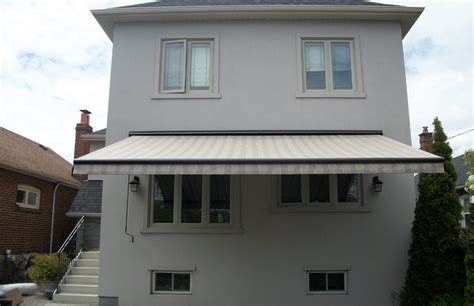 Stucco Installation Rolltec Retractable Awnings Toronto Ontario