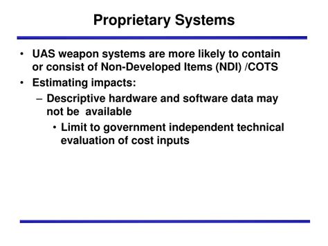 Ppt Estimating Unmanned Aircraft Systems Lessons Learned On Global