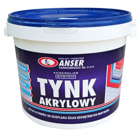 Tynk Akrylowy Zak Ady Chemiczne Anser Tarnobrzeg