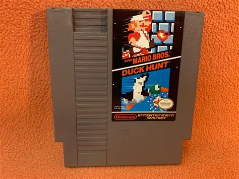 Super Mario Bros Duck Hunt Nintendo Nes Original Authentic Retro