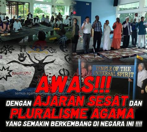 Awas Dengan Ajaran Sesat Dan Pluralisme Agama Yang Semakin Berkembang