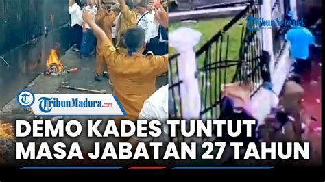 RUSUH Tuntut RUU Disahkan Agar Kades Bisa Jabat Sampai 27 Tahun Massa