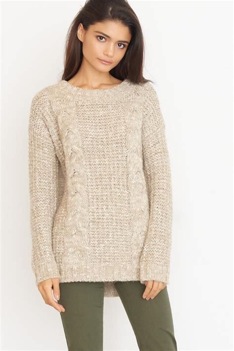 Cable Knit Tunic Sweater Sweaters Knit Tunic Tunic Sweater