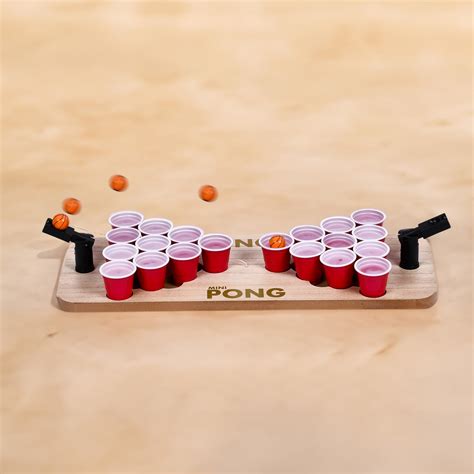 Meant2tobe Meanttobe Mini Beer Pong Table Set Of 29 Drinking Games