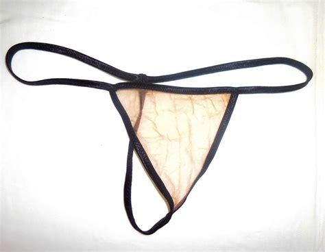 Hers Or His Unisex G String Thong Super Naked Stocking Etsy