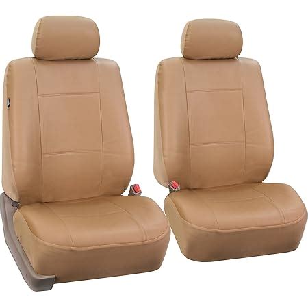 Fh Group Car Seat Covers Pu Leather Rome Seat Covers Front Set With