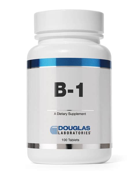 Vitamin B1 Thiamine 100 Tablets Nutrilabo