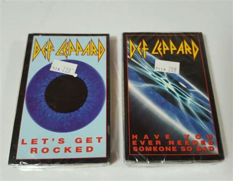 Let S Get Rocked [us Cassette Single] [single] By Def Leppard Cassette Jul 1992 Mercury For