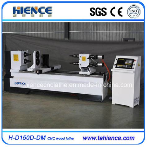 Professional Manufacturer Automatic CNC Wood Lathe With Rotary Angle