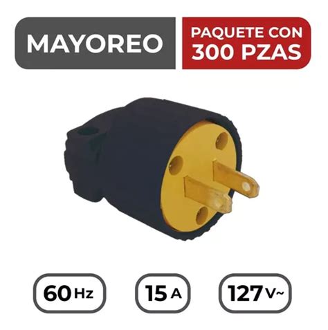 Clavija Industrial Aterrizada Con Abrazadera 300 Pz Mayoreo Envío gratis