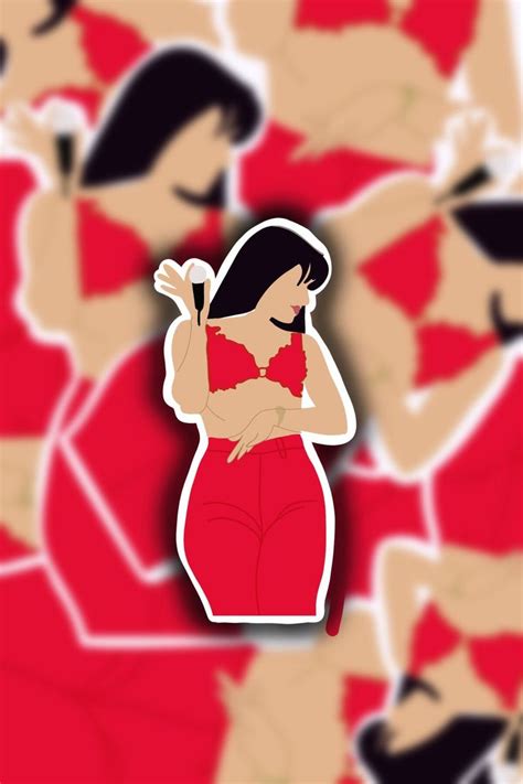 Selena Sticker Selena Sticker Fun Sticker Cute Sticker Hydroflask