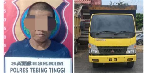 Bawa Kabur Truk Keluar Provinsi Buruh Harian Ditangkap Sat Reskrim