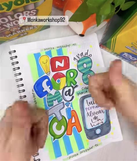 Pin De Samir Sierra En Cuadernos Creativos En 2024 Portadas De