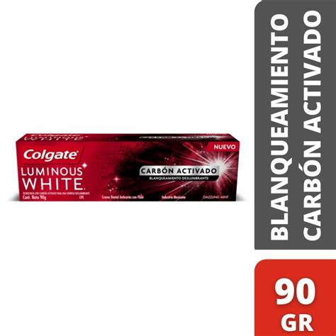 Pasta Dental Colgate Luminous White Carb N Activado Gr Coral