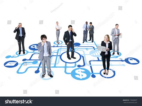 connected business finance people stock photo  shutterstock