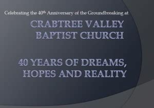 Who We Are Crabtree Valley Baptist Church