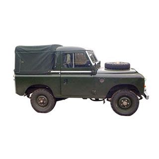 Soft Top Cab Fit With Side Windows Canvas Green For Series