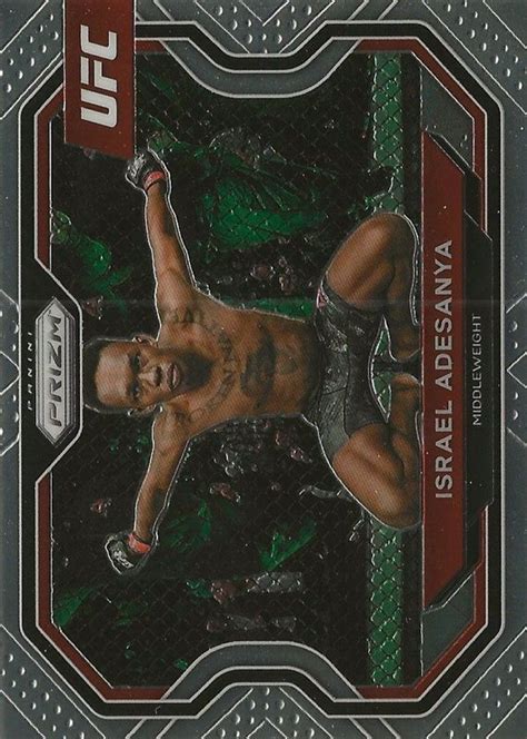 Israel Adesanya 2021 Prizm UFC 120 Base Price Guide Sports Card Investor