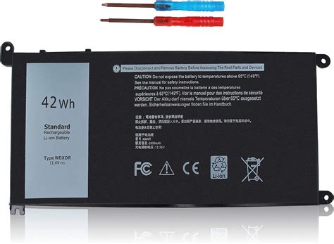 Amazon Yafda F7HVR 14 8V 58Wh New Laptop Battery For Dell Inspiron