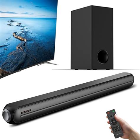 Sonic Blast Barra De Sonido Para Tv Con Subwoofer De Pulgadas