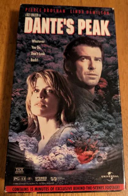 DANTE S PEAK VHS 1997 Pierce Brosnan Linda Hamilton 7 00 PicClick UK