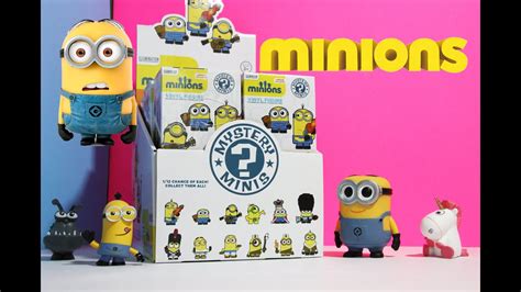 Minions Funko Mystery Minis Movie Toy Unboxing And Review Youtube