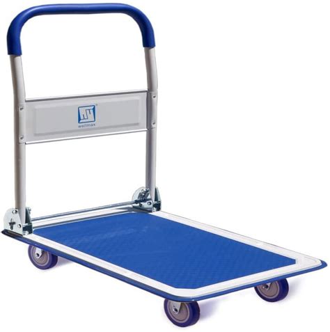 Push Cart Dolly By Wellmax Moving Platform Hand Truck Foldable For